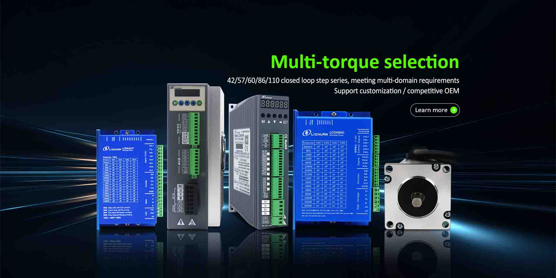 Nhà máy điều khiển động cơ bước vòng lặp khép kín Trung Quốc